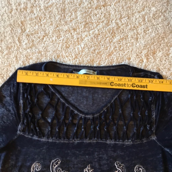 5/$25❗️Maurices embellished long sleeve. M - Picture 5 of 8
